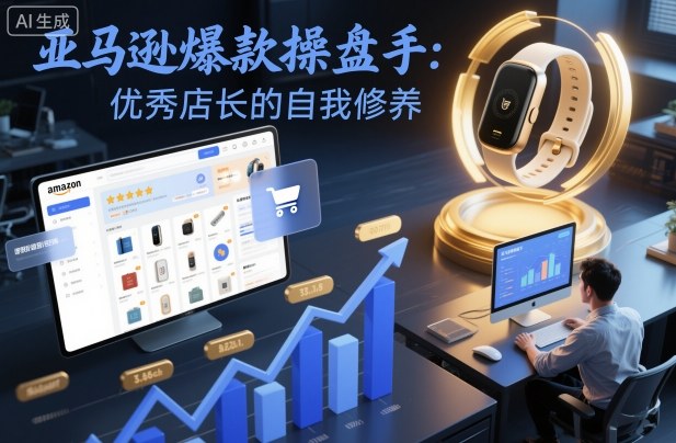 亚马逊爆款操盘手：优秀店长的自我修养-副业宝典