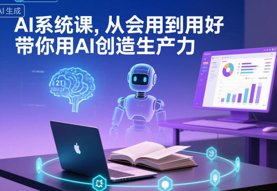 AI系统课，从会用到用好，带你用AI创造生产力-副业宝典