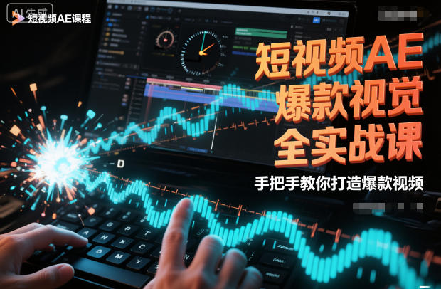 短视频AE爆款视觉全实战课，手把手教你打造爆款视频-副业宝典