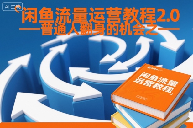 闲鱼流量运营教程2.0——普通人翻身的机会之一-副业宝典