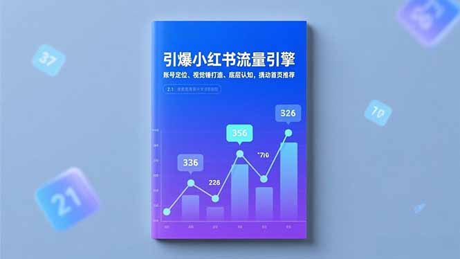 引爆小红书流量引擎，账号定位、视觉锤打造、底层认知，撬动首页推荐-副业宝典