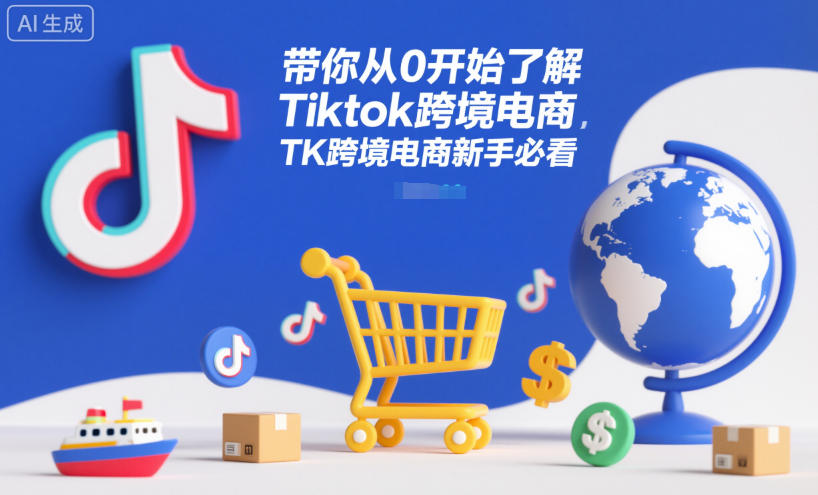 带你从0开始了解Tiktok跨境电商，TK跨境电商新手必看-副业宝典