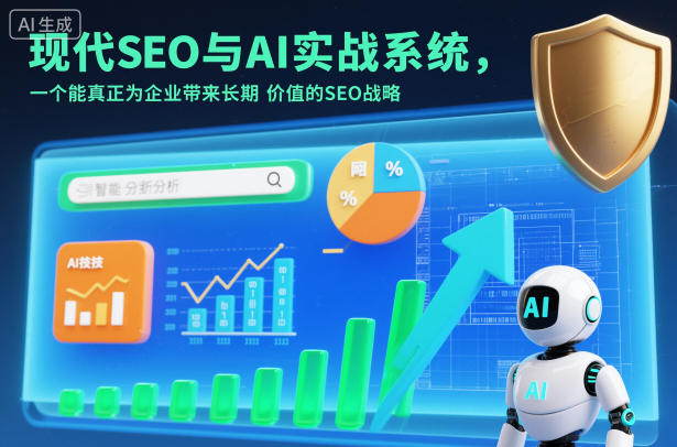 现代SEO与AI实战系统，一个能真正为企业带来长期价值的SEO战略(英语+中文字幕)-副业宝典