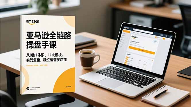 亚马逊全链路操盘手课，从0到1体系、11大模块、实战复盘，独立运营多店铺-副业宝典