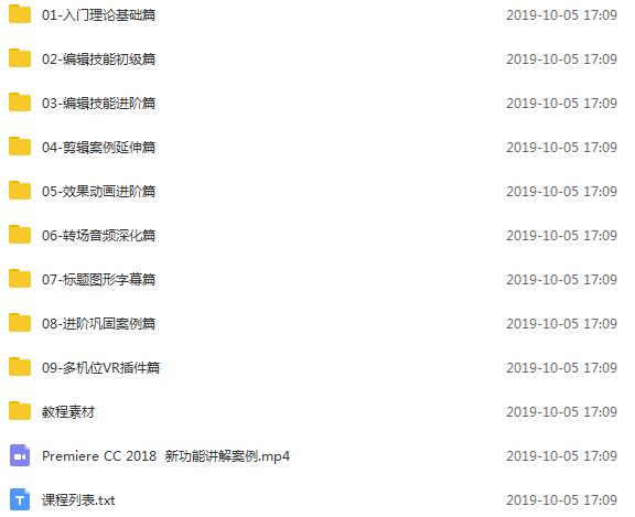 PR CC2018教程+源素材-副业宝典