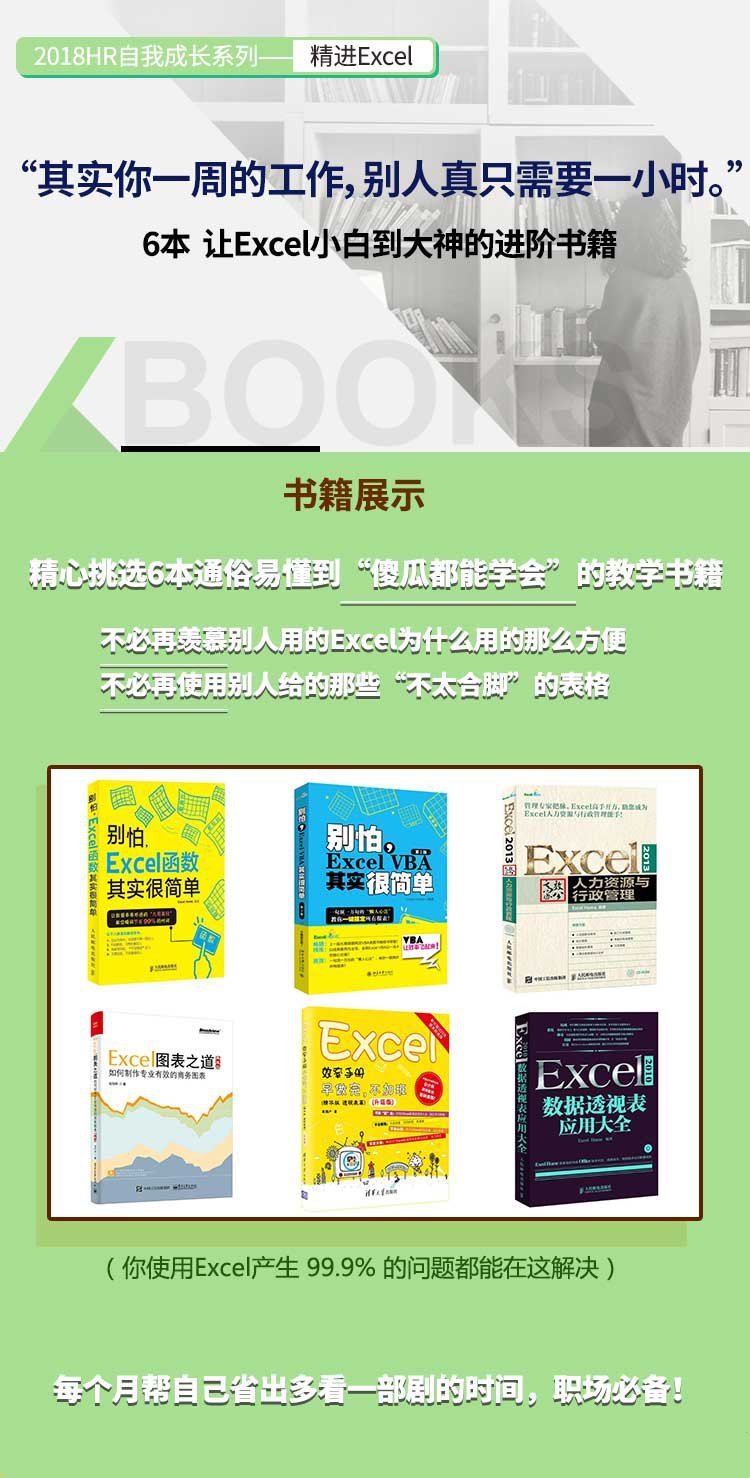 6本EXCEL电子书 让你从小白变大神-副业宝典