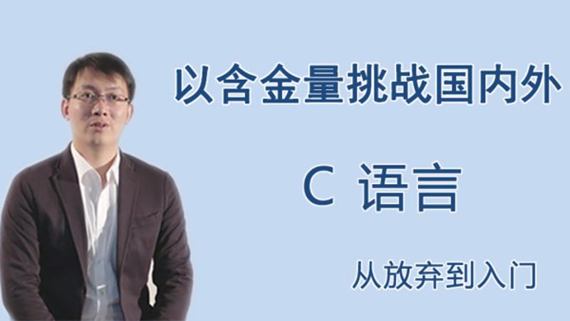 王桂林C语言从放弃到入门-副业宝典