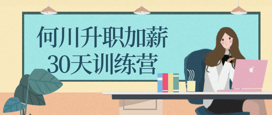 何川升职加薪30天训练营-副业宝典