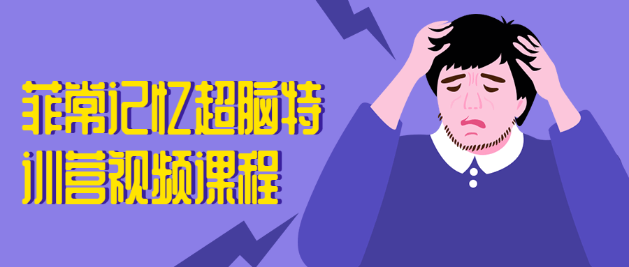 菲常记忆超脑特训营视频课程-副业宝典