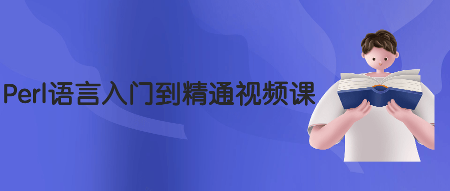 Perl语言入门到精通视频课-副业宝典
