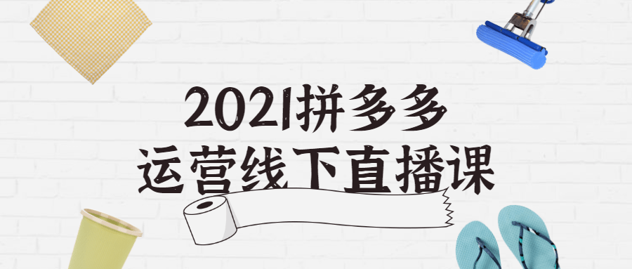 2021拼多多运营线下直播课-副业宝典