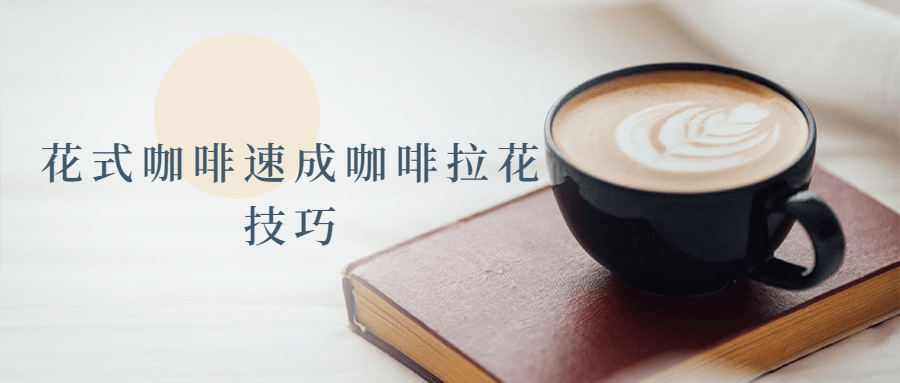 花式咖啡速成咖啡拉花技巧-副业宝典