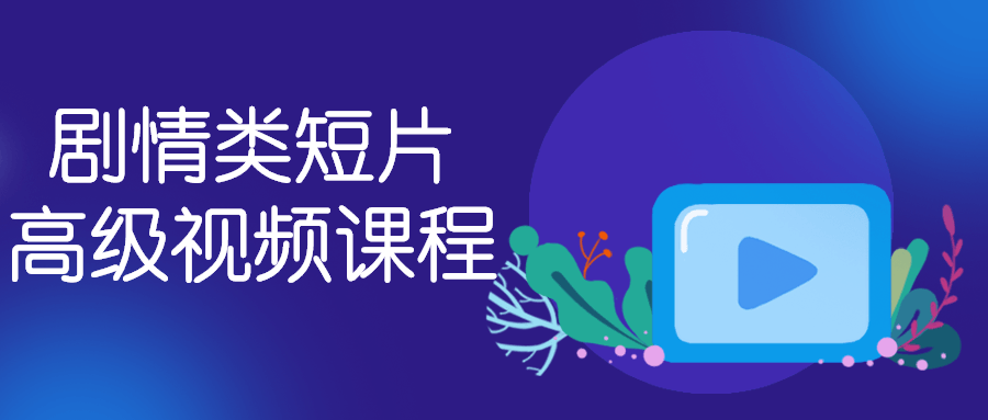 剧情类短片高级视频课程-副业宝典