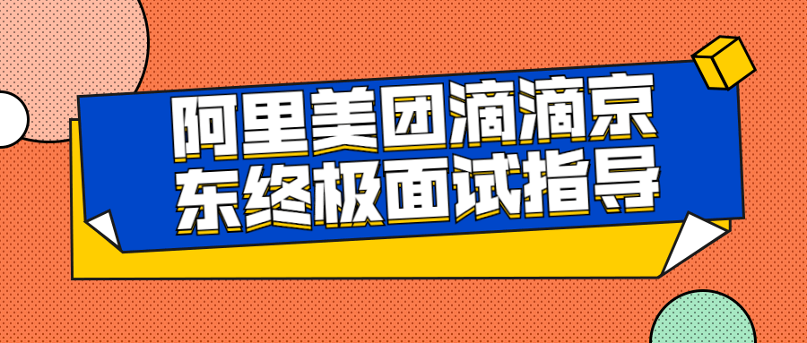 阿里美团滴滴京东终极面试指导-副业宝典