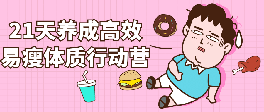 21天养成高效易瘦体质行动营-副业宝典