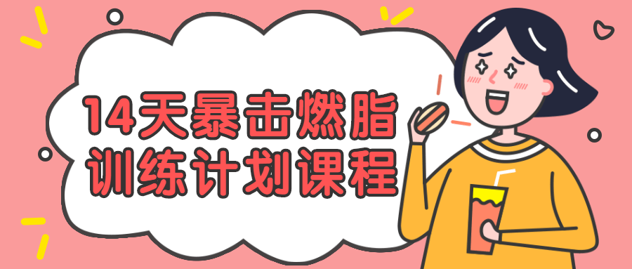 14天暴击燃脂训练计划课程-副业宝典