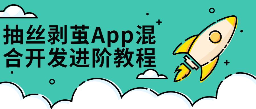 抽丝剥茧App混合开发进阶课-副业宝典