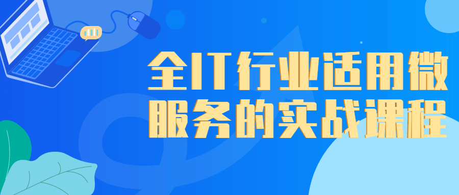 全IT行业适用微服务的实战课程-副业宝典