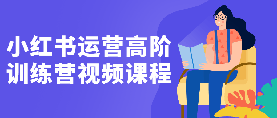 小红书运营高阶训练营视频课程-副业宝典