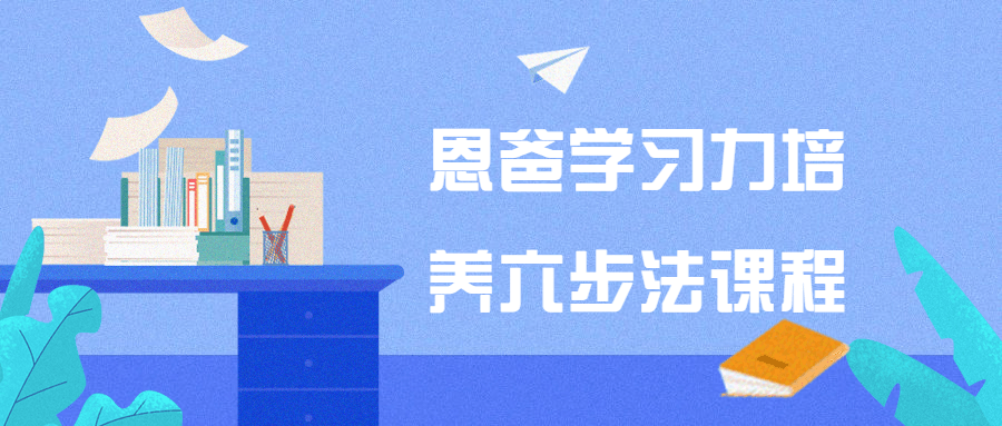 恩爸学习力培养六步法课程-副业宝典