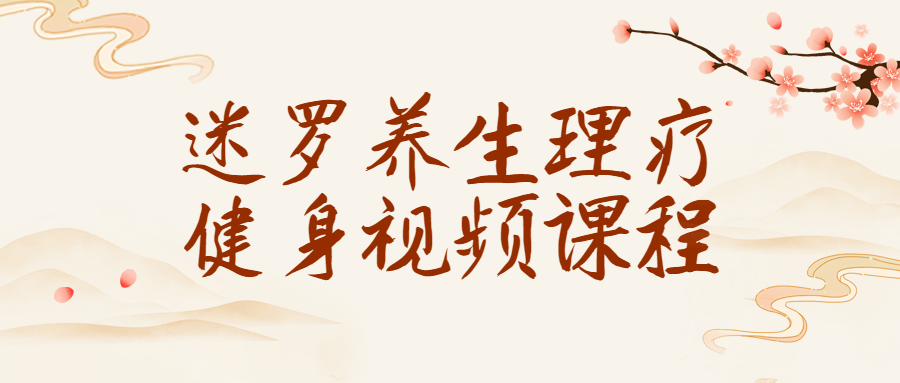 迷罗养生理疗健身视频课程-副业宝典