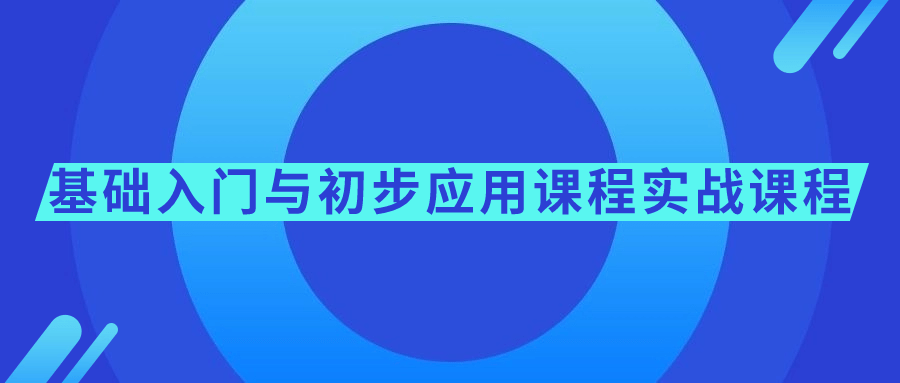 基础入门与初步应用课程实战课程-副业宝典