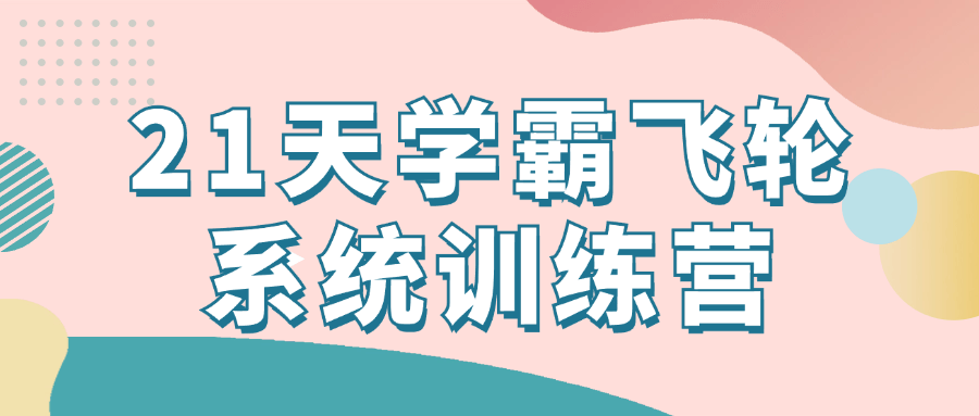 21天学霸飞轮系统训练营-副业宝典