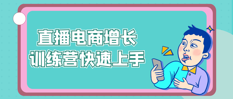 直播电商增长训练营快速上手-副业宝典