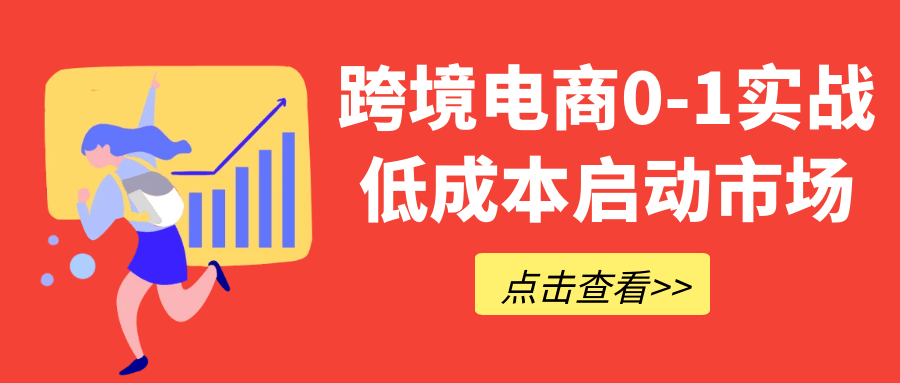 跨境电商0-1实战低成本启动市场-副业宝典