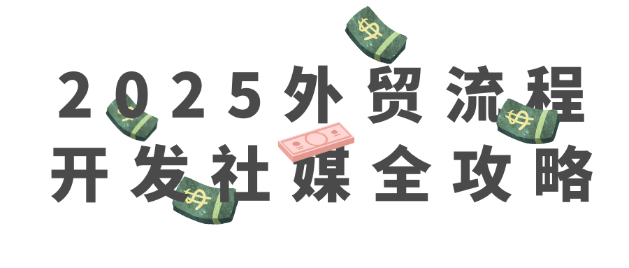 2025外贸流程开发社媒全攻略-副业宝典