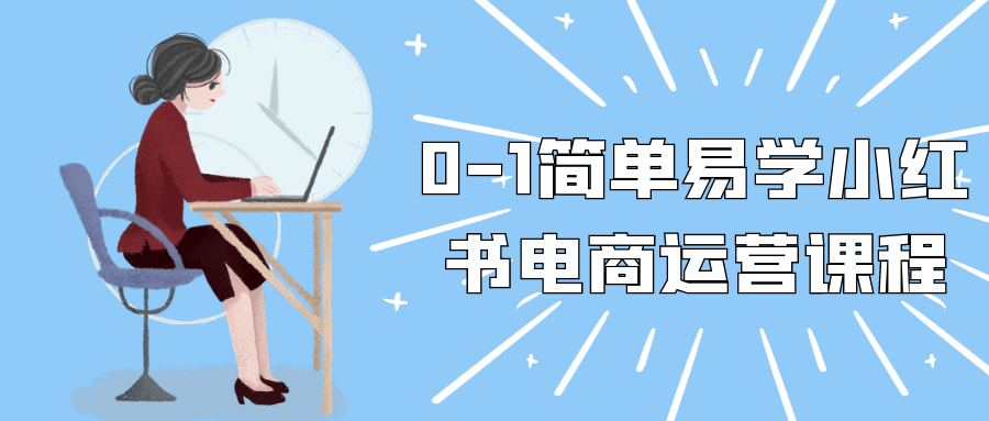 0-1简单易学小红书电商运营课程-副业宝典