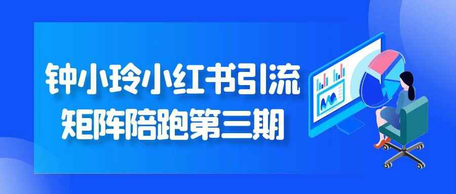 钟小玲小红书引流矩阵陪跑第三期-副业宝典