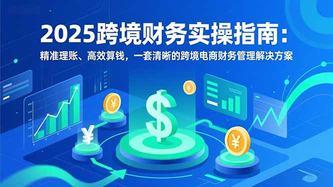 2025跨境财务实操指南：精准理账、高效算钱，一套清晰的跨境电商财务管理解决方案-副业宝典