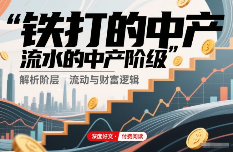 付费文章：铁打的中产，流水的中产阶级-副业宝典