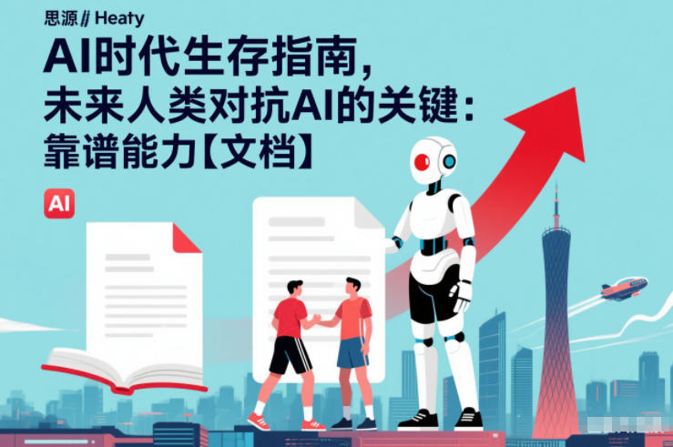 AI时代生存指南，未来人类对抗AI的关键：靠谱能力【文档】-副业宝典