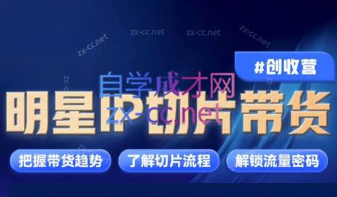 交个朋友·明星IP切片带货爆单营-副业宝典