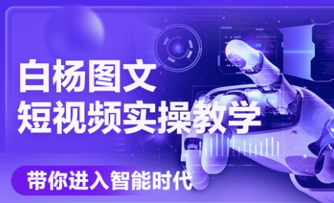 白杨老师·Ai图文短视频实操课(更新6月)-副业宝典