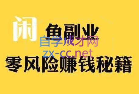 铁逸潇老师·闲鱼电商新手运营教程-副业宝典