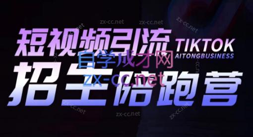 吴天老师·短视频引流招生陪跑营-副业宝典