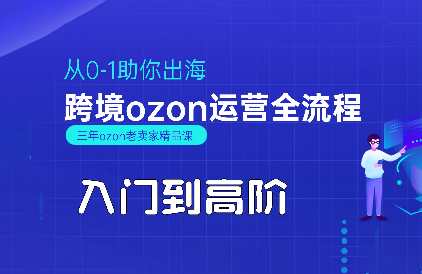 悟空跨境·OZON入门到高阶全流程-副业宝典