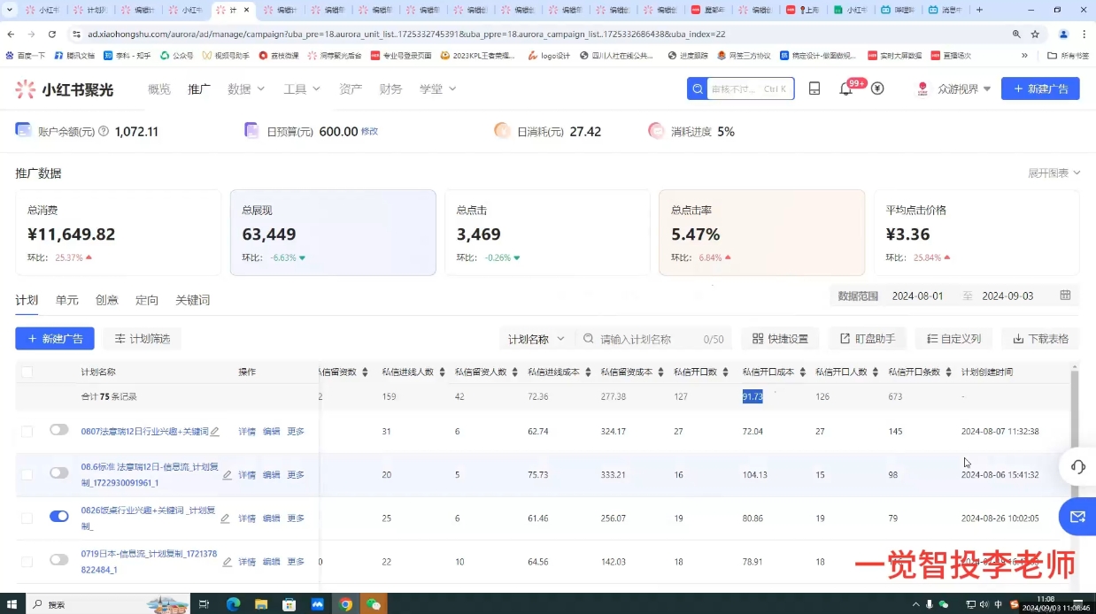 李老师·小红书运营投流，0基础实战教学-副业宝典