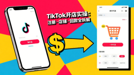 大熊跨境·TikTok从开店到投流的进阶课-副业宝典