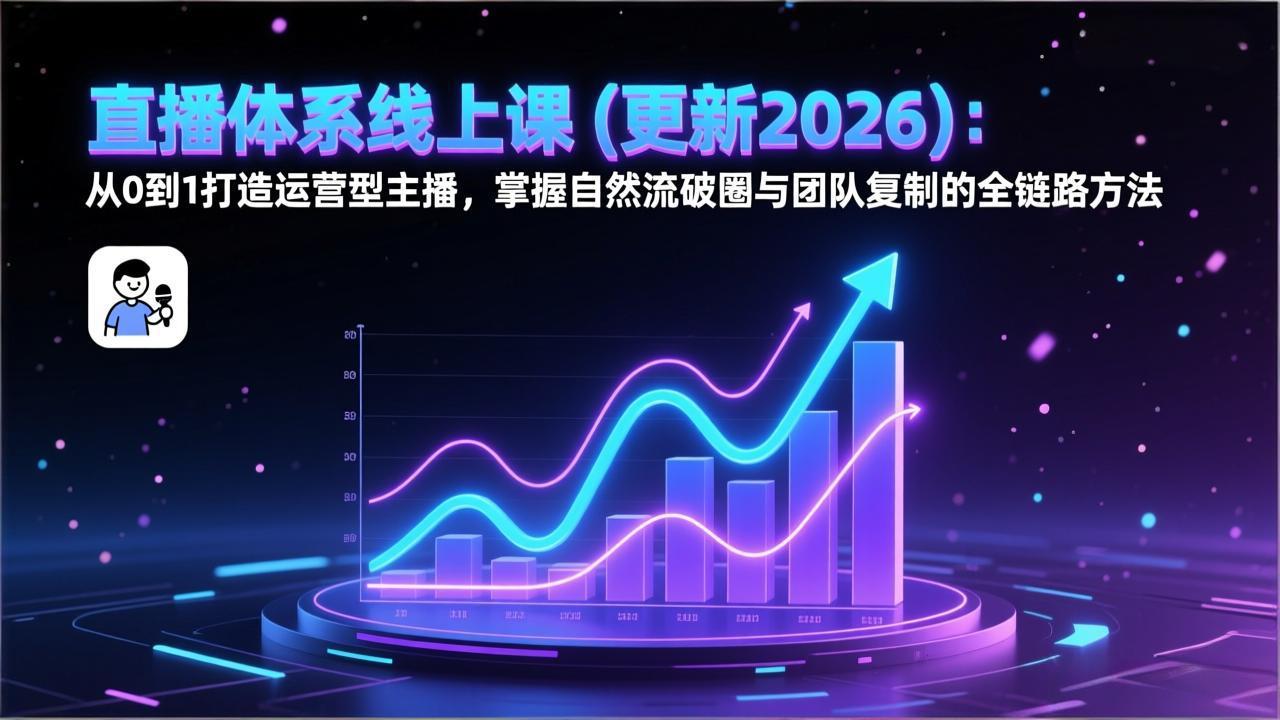 直播体系线上课(更新2026-副业宝典