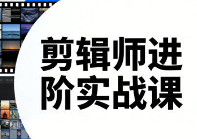剪辑师进阶实战课(更新23年-25年)-副业宝典