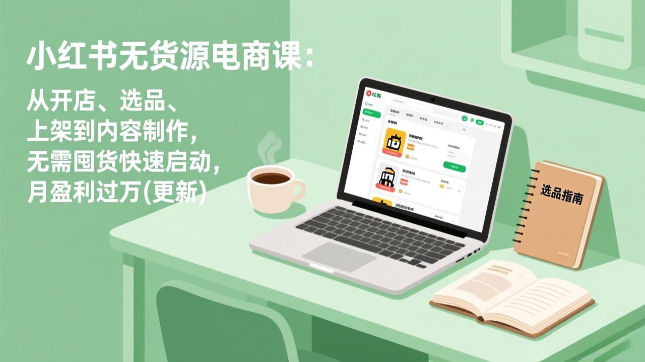 小红书无货源电商课(4月20更新-副业宝典