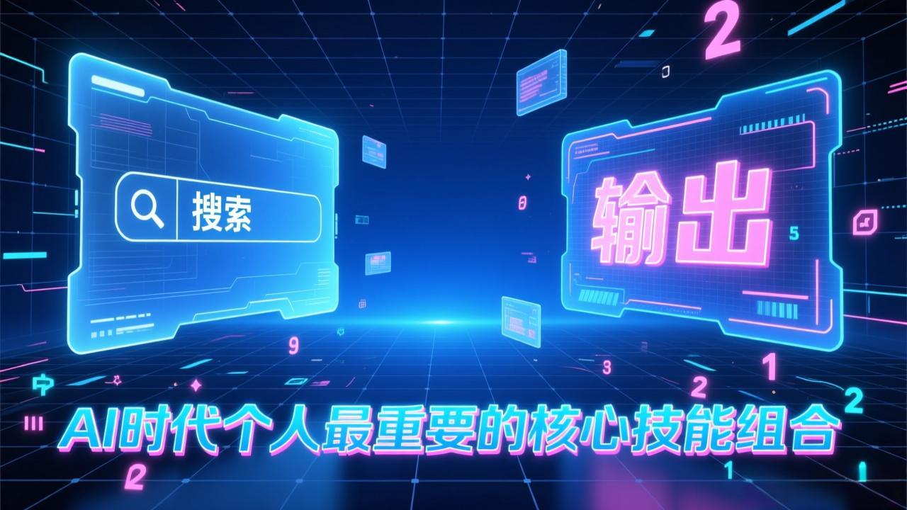 付费文章：AI时代个人最重要的核心技能组合：“输出能力”和“搜索能力”-副业宝典