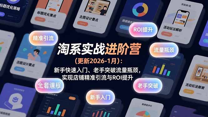 淘系实战进阶营(更新2026-1月-副业宝典