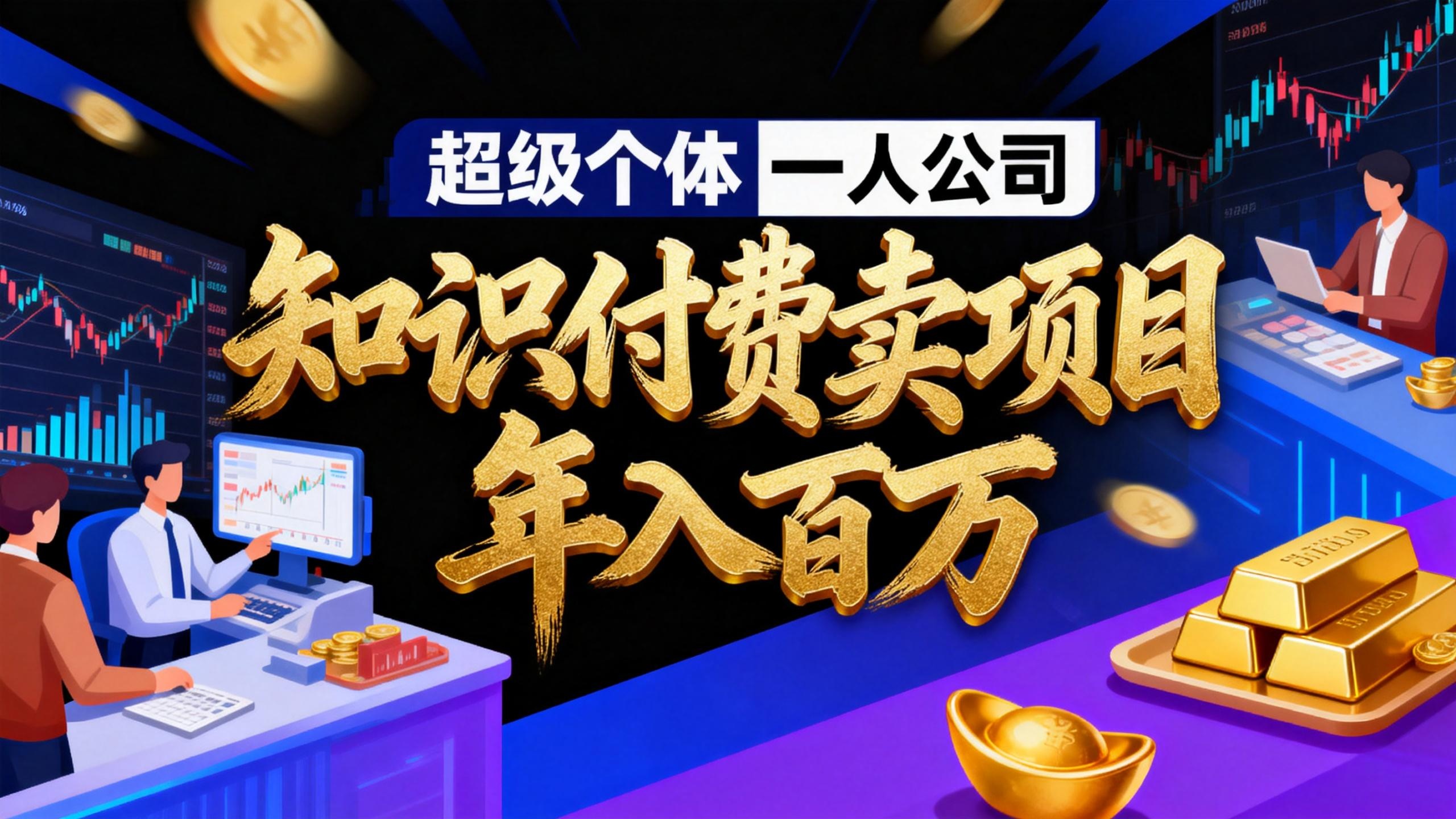 2026年“超级个体一人公司”私域卖项目年入百万，个人IP-精准引流-项目包装-转化成交-副业宝典
