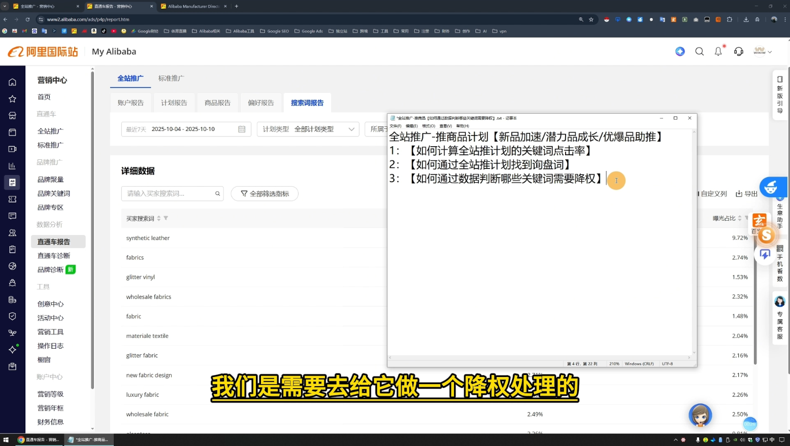 醒目老师·阿里国际站运营系列课(更新11月)-副业宝典